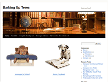 Tablet Screenshot of barkinguptrees.com